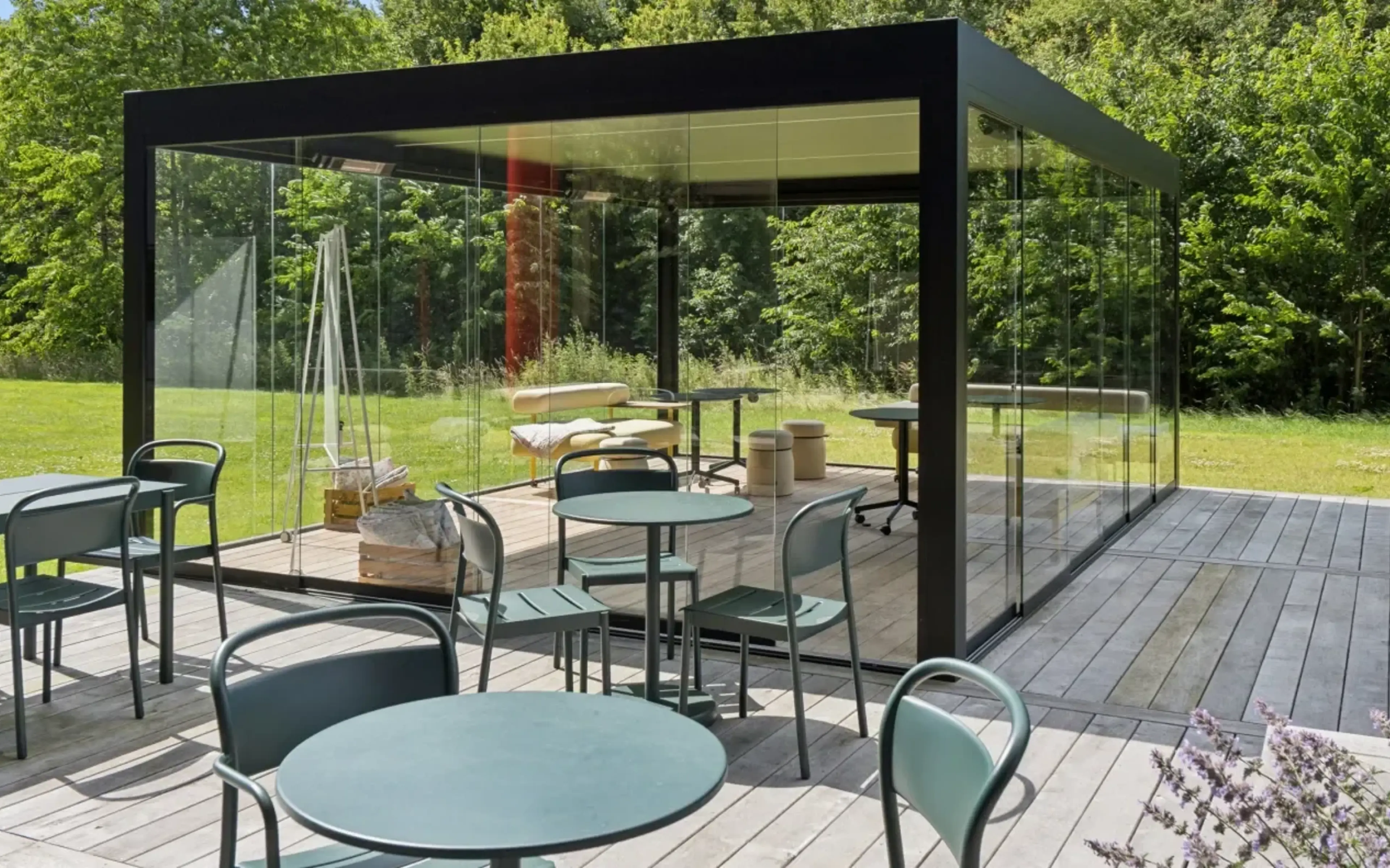 pergola set udefra