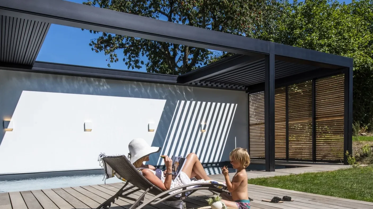 pergola med pool