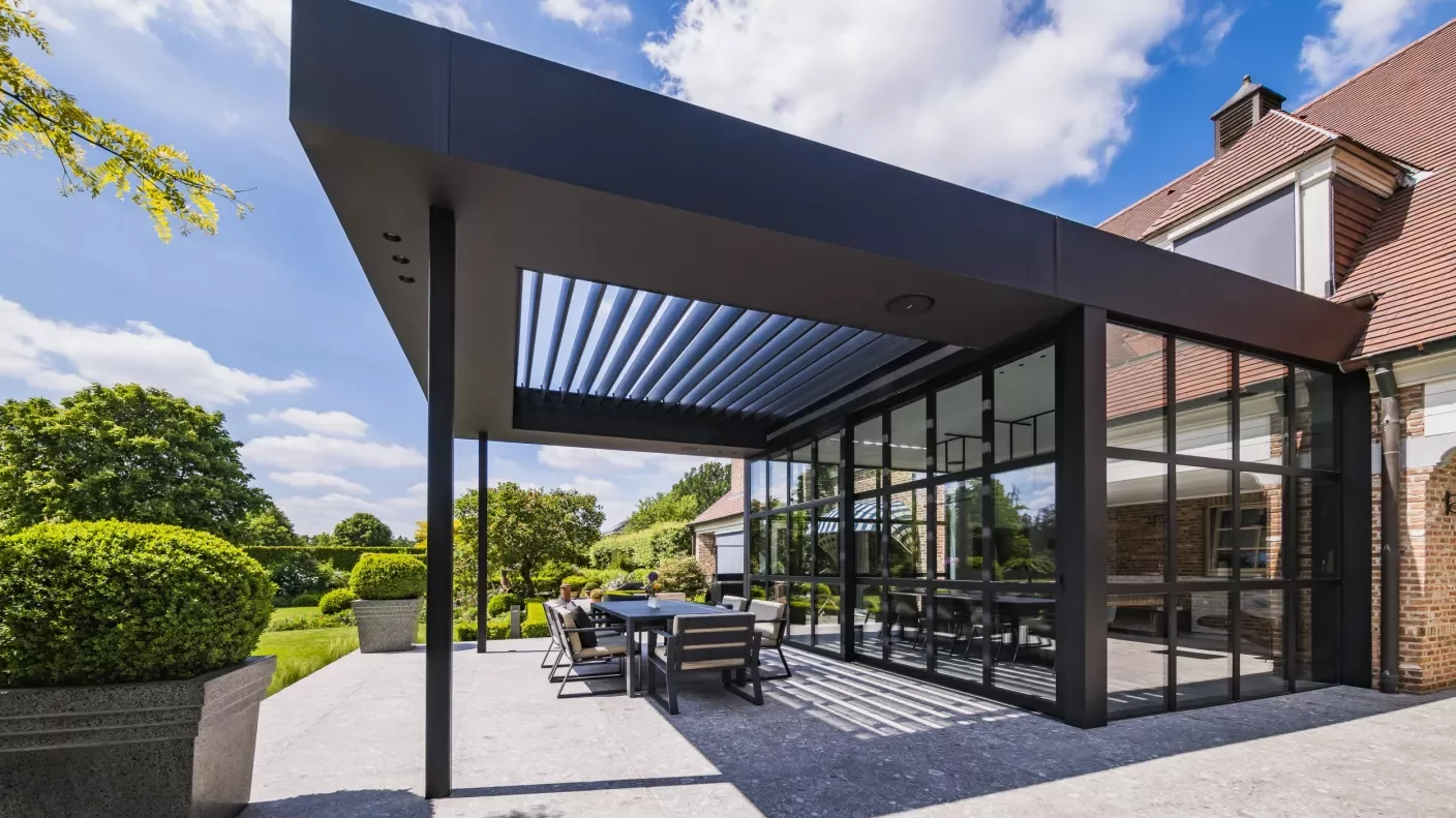 pergola set udefra