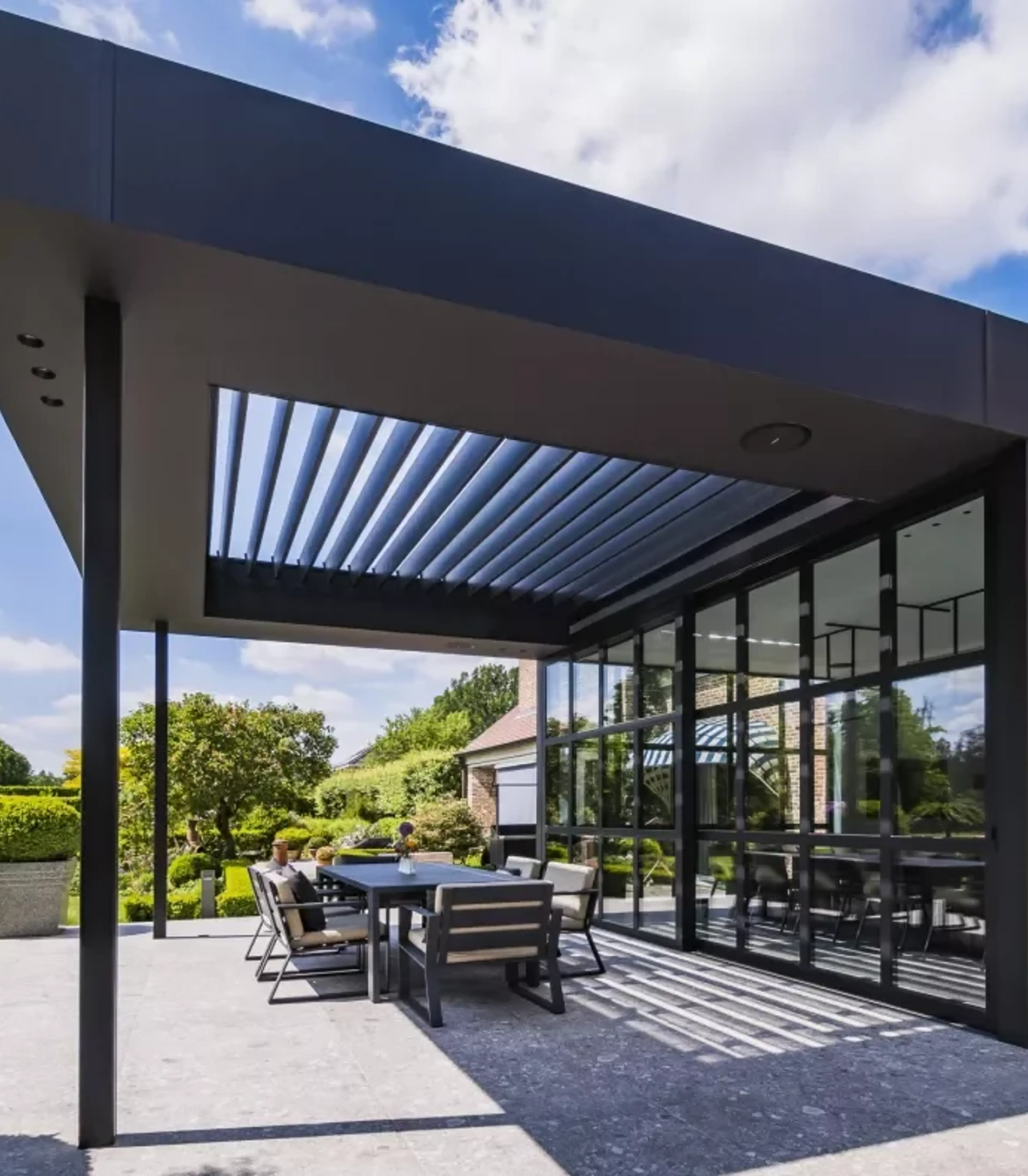 pergola set udefra