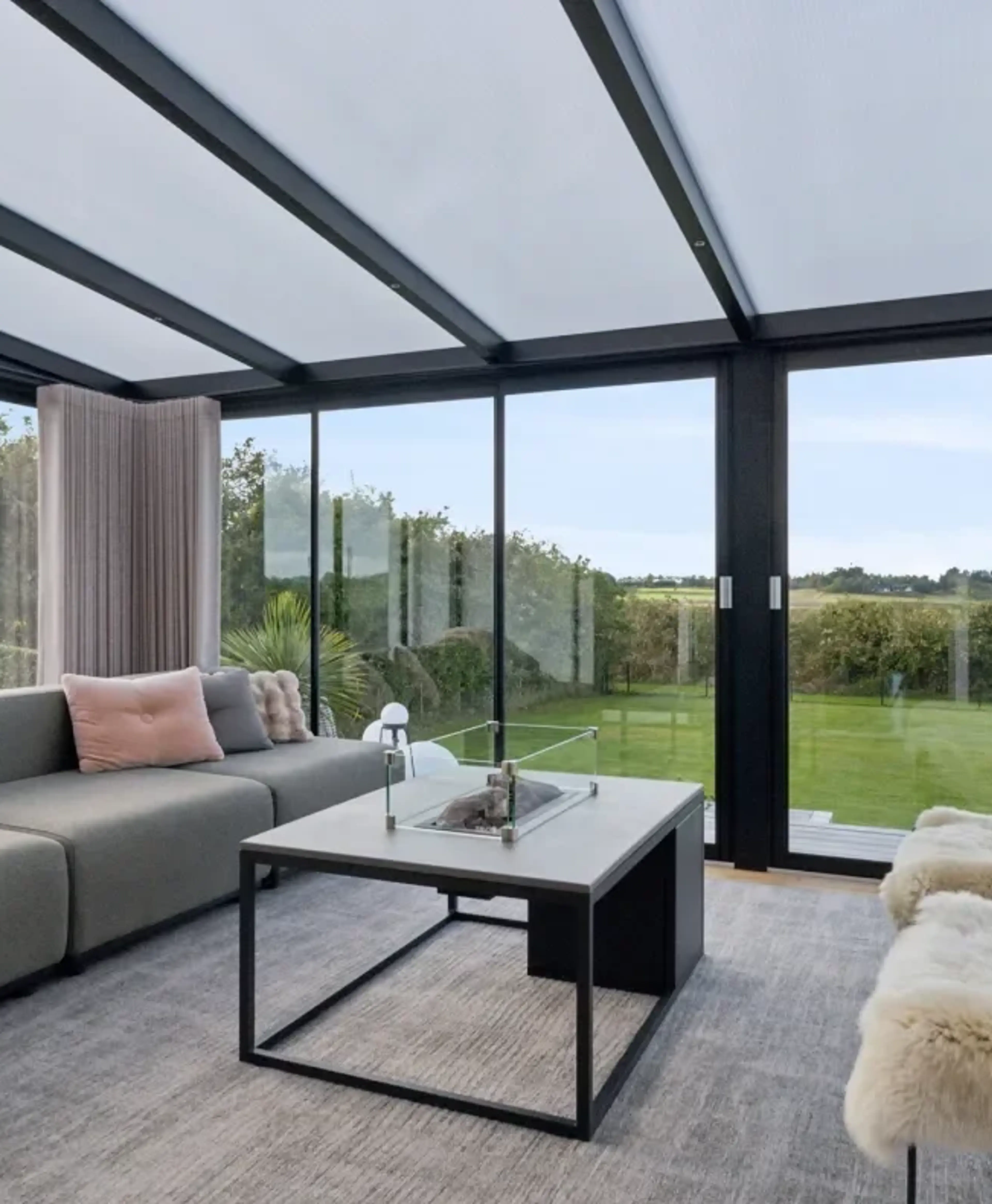 overdækket terrasse set indefra