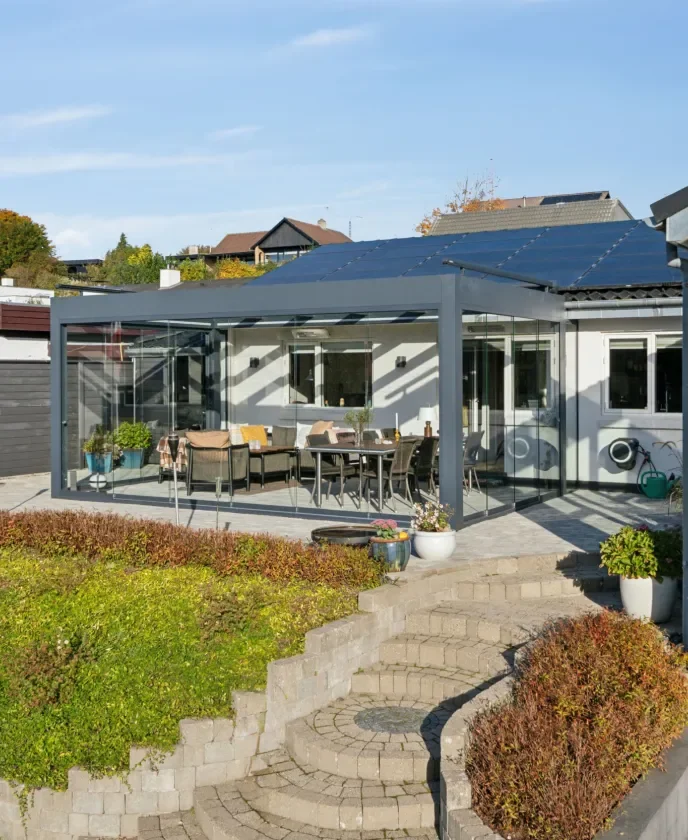 pergola set udefra