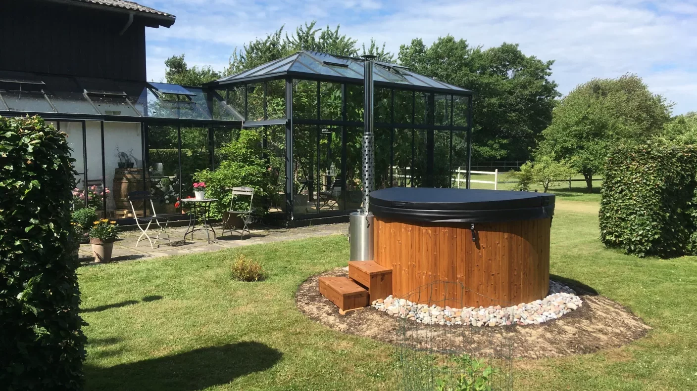 drivhus og spa