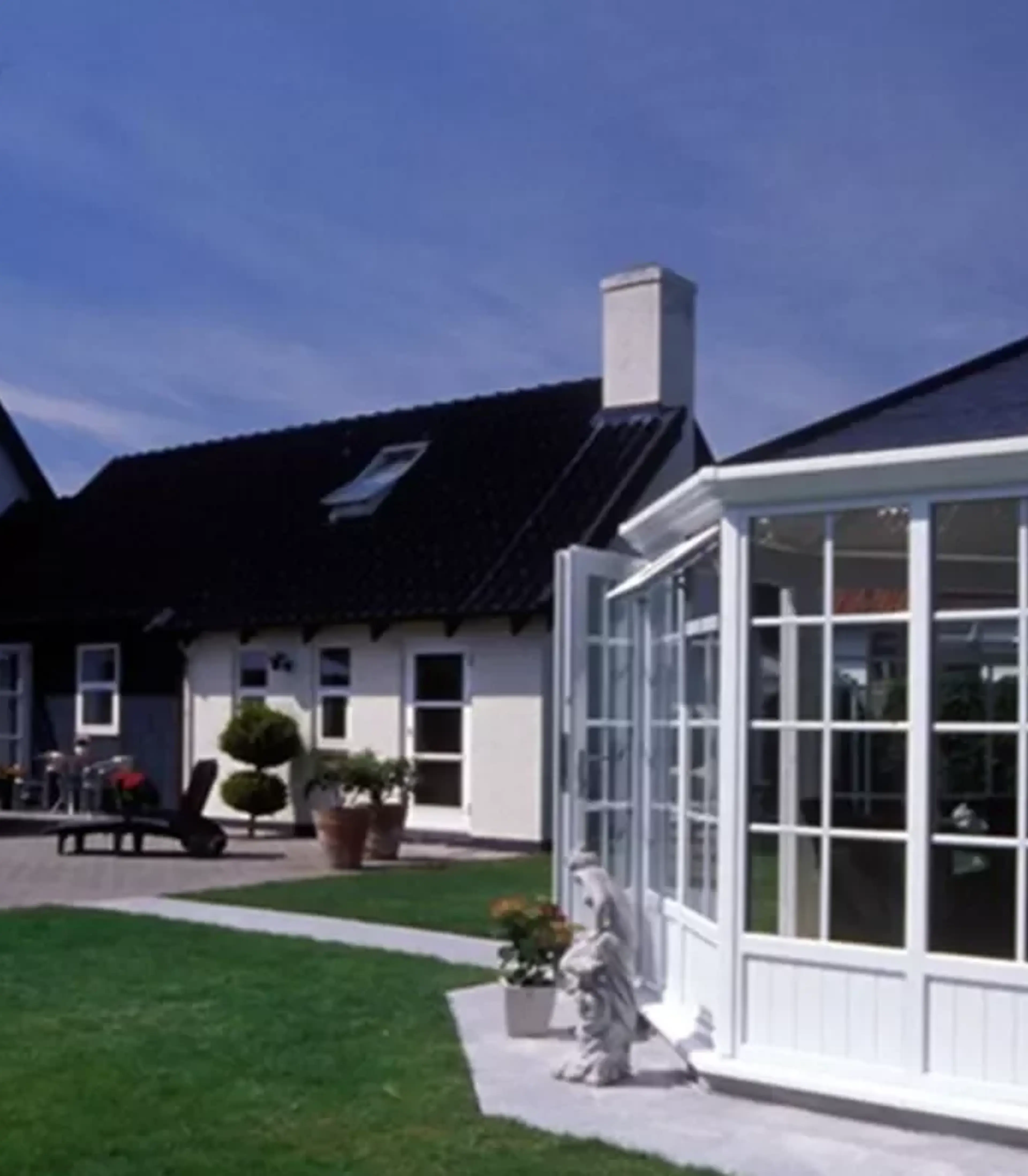 pavillon set forfra