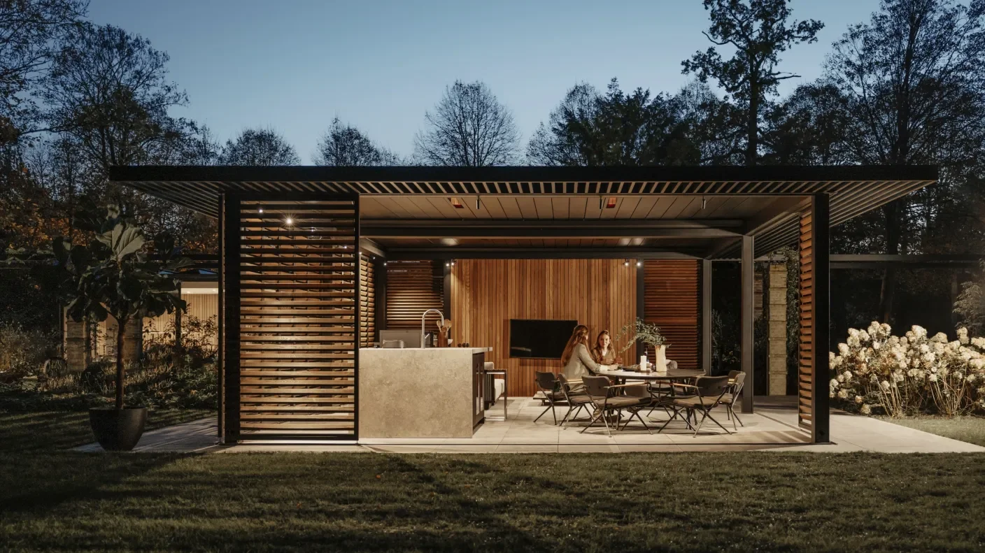 pergola set udefra