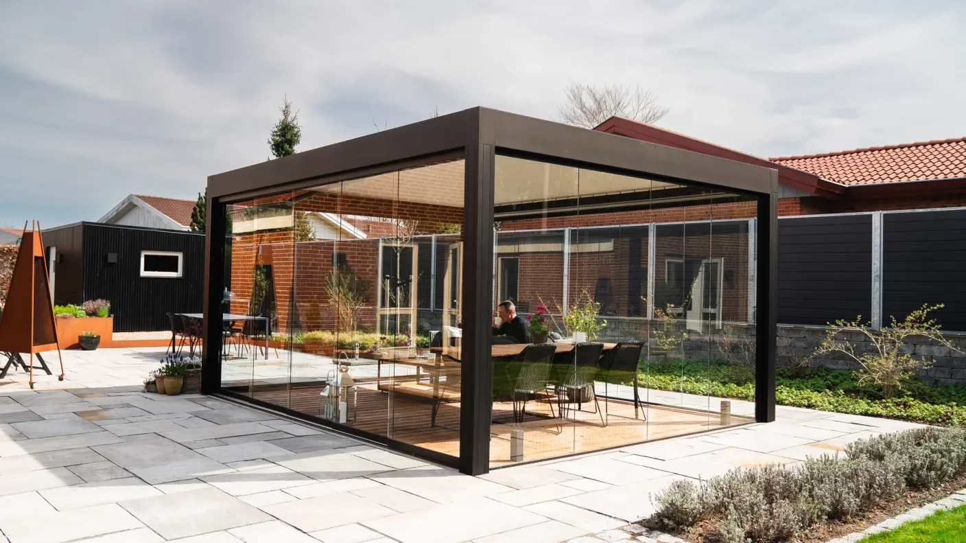 pergola set udefra