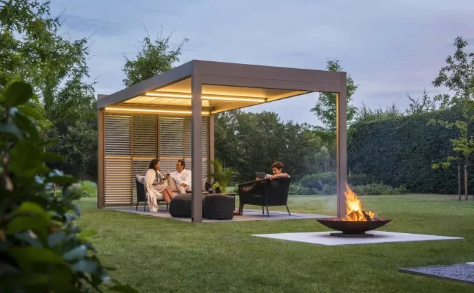 pergola set udefra