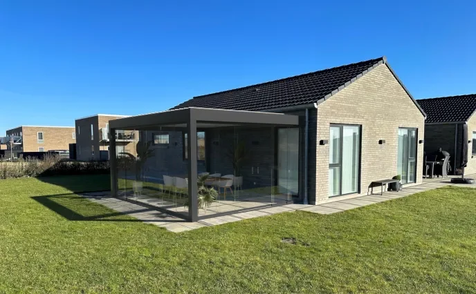 pergola på hus