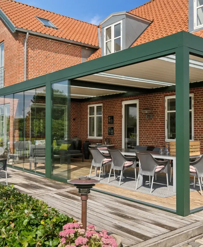 pergola set udefra