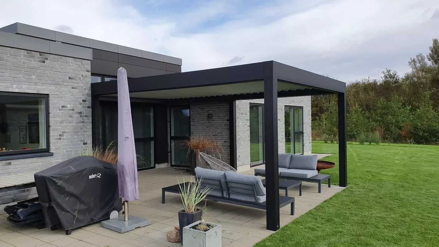 pergola set udefra