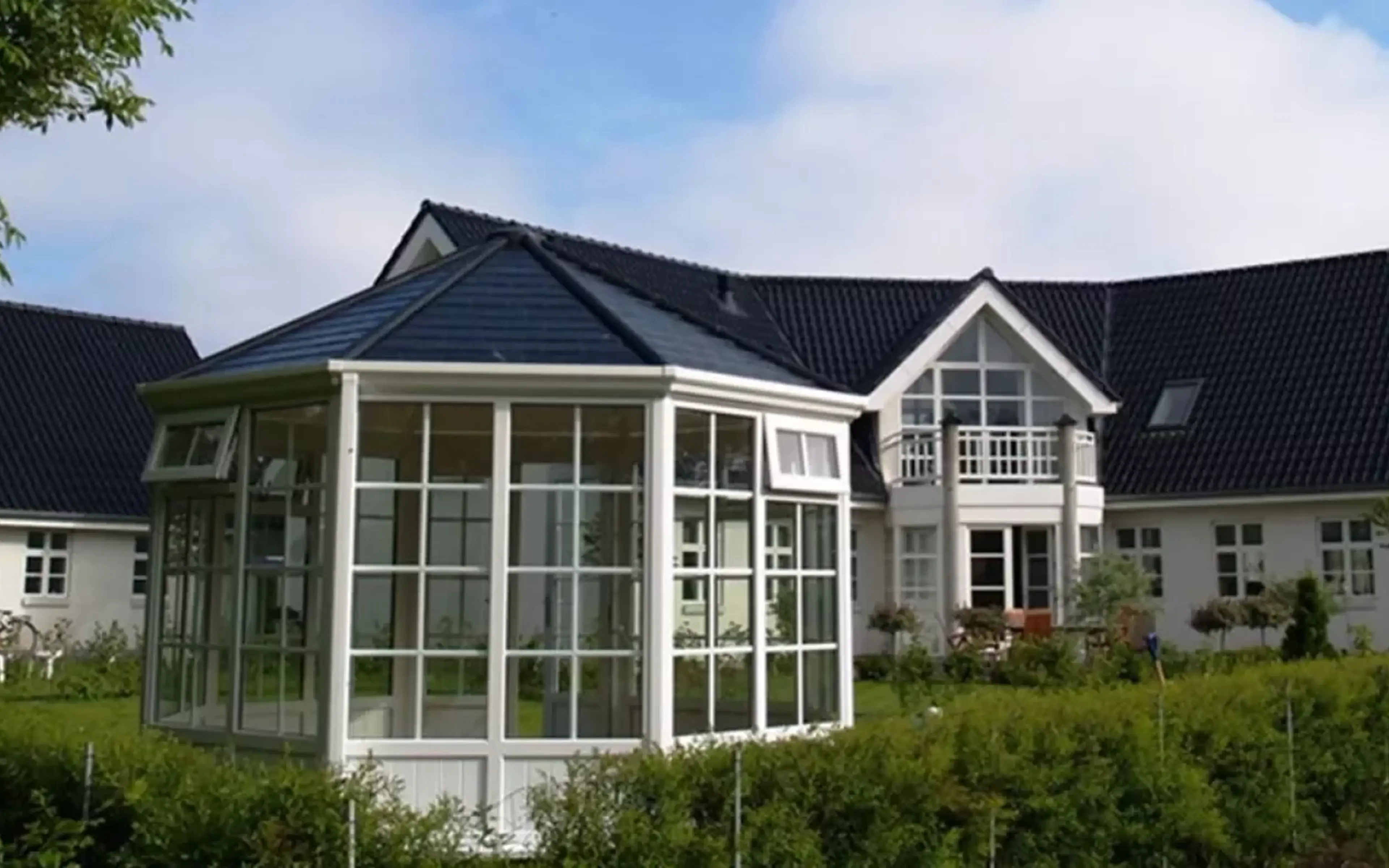 pavillon set forfra