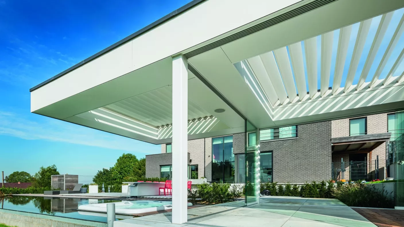 pergola set udefra