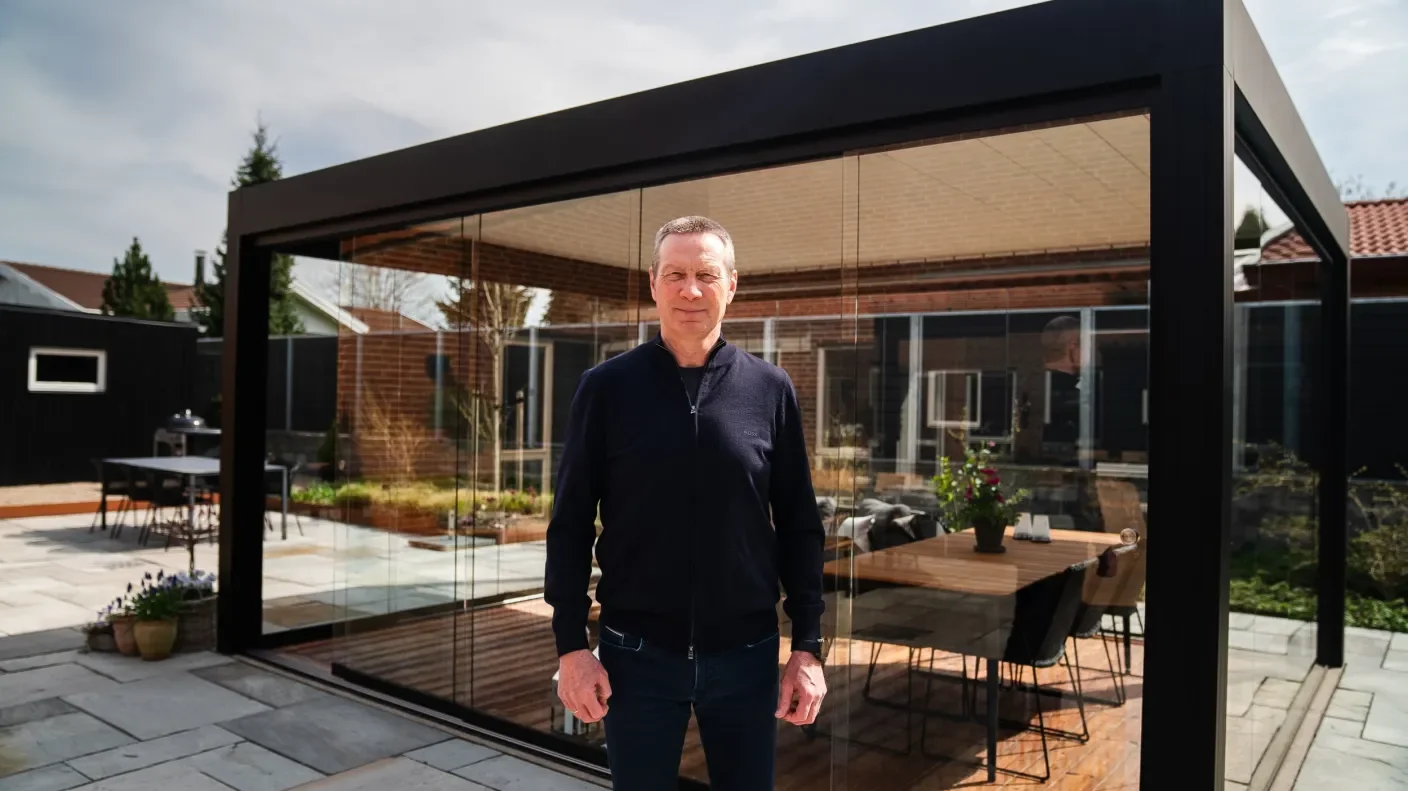 pergola set udefra