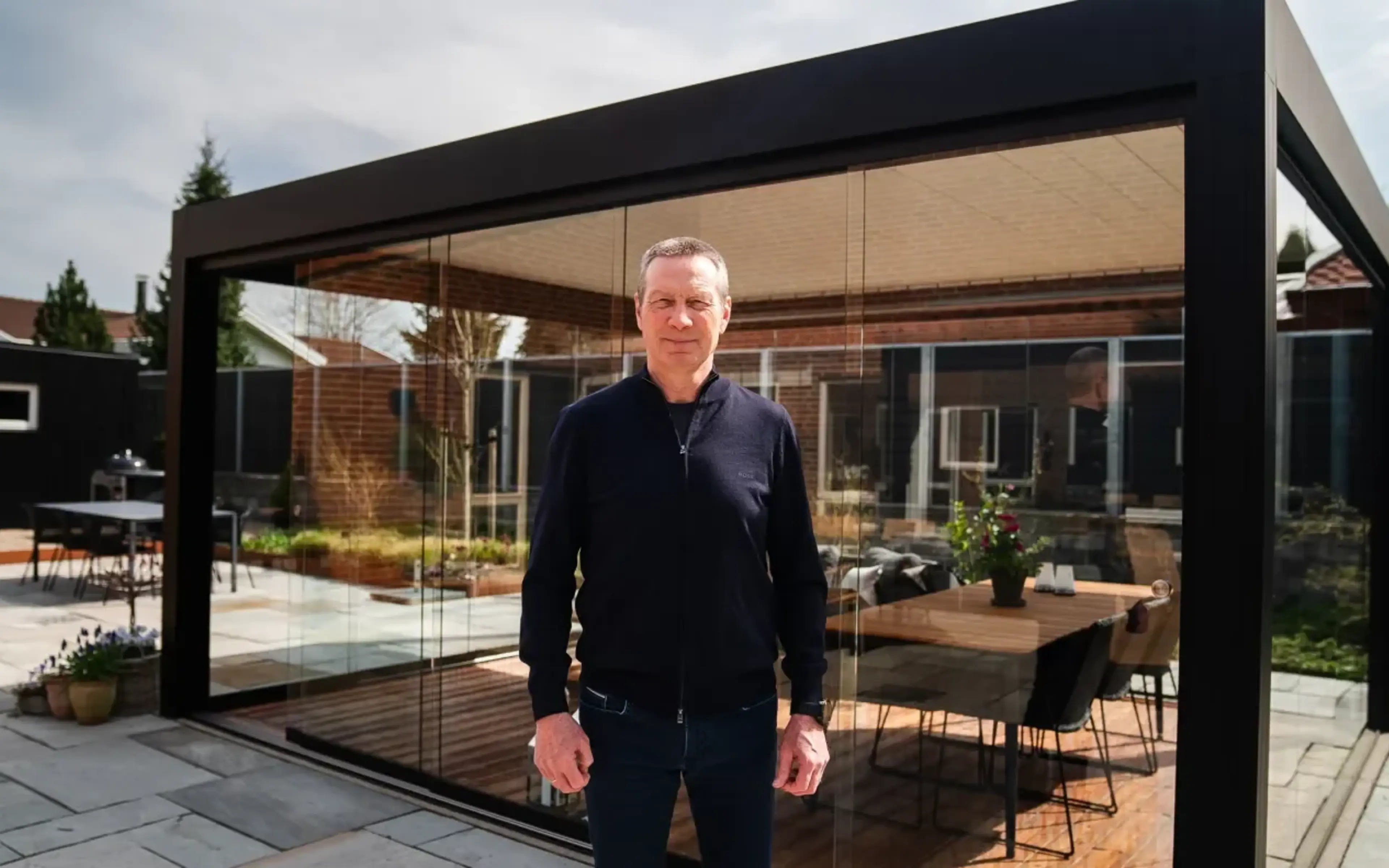 pergola set udefra