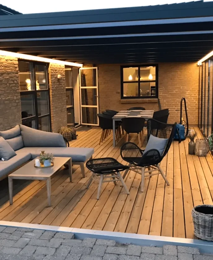 overdækket terrasse indefra