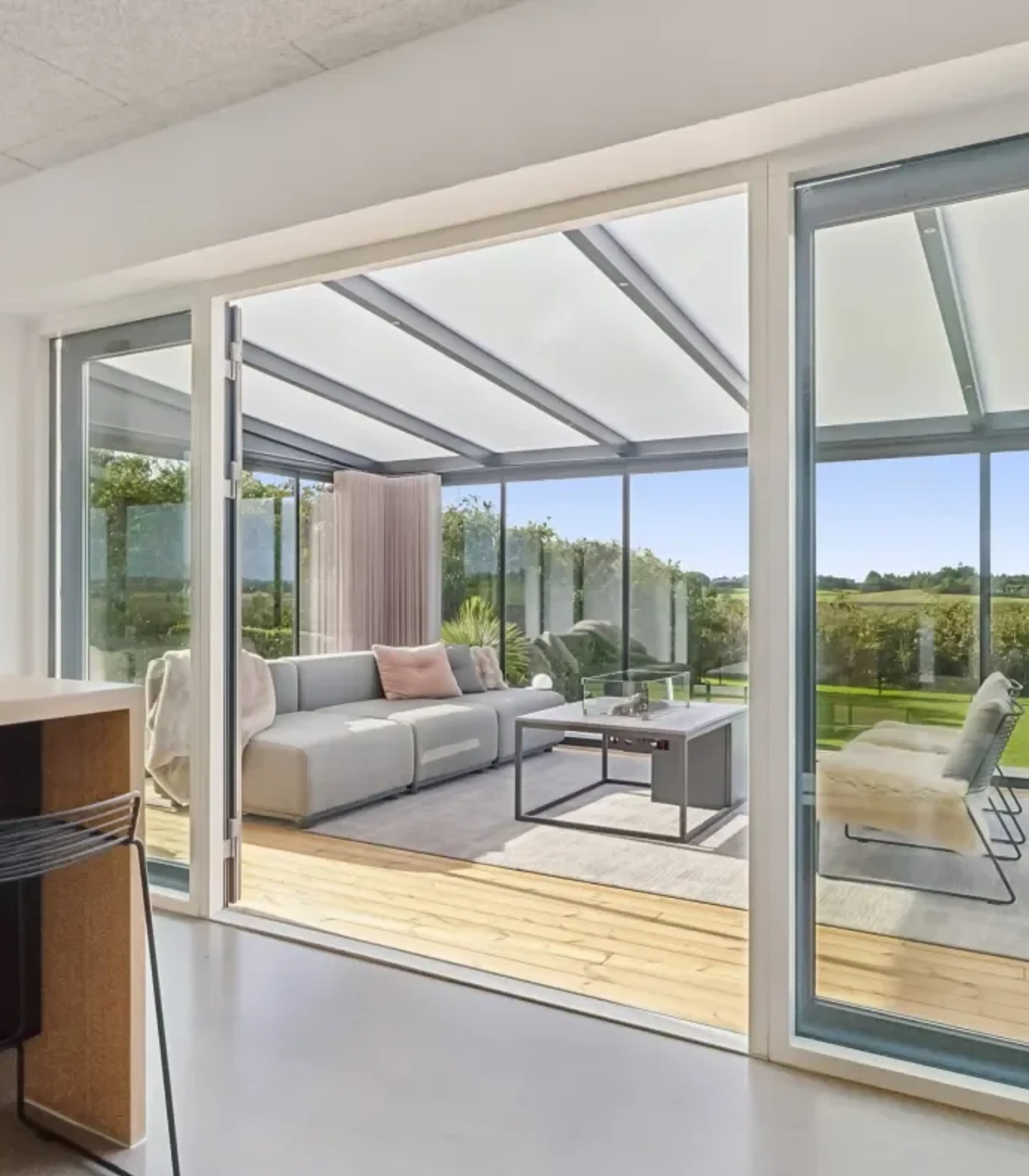 overdækket terrasse indefra