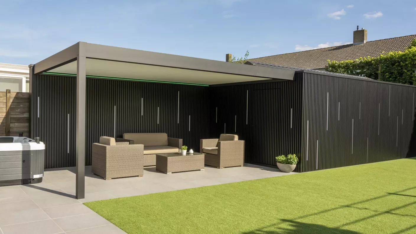 pergola set udefra