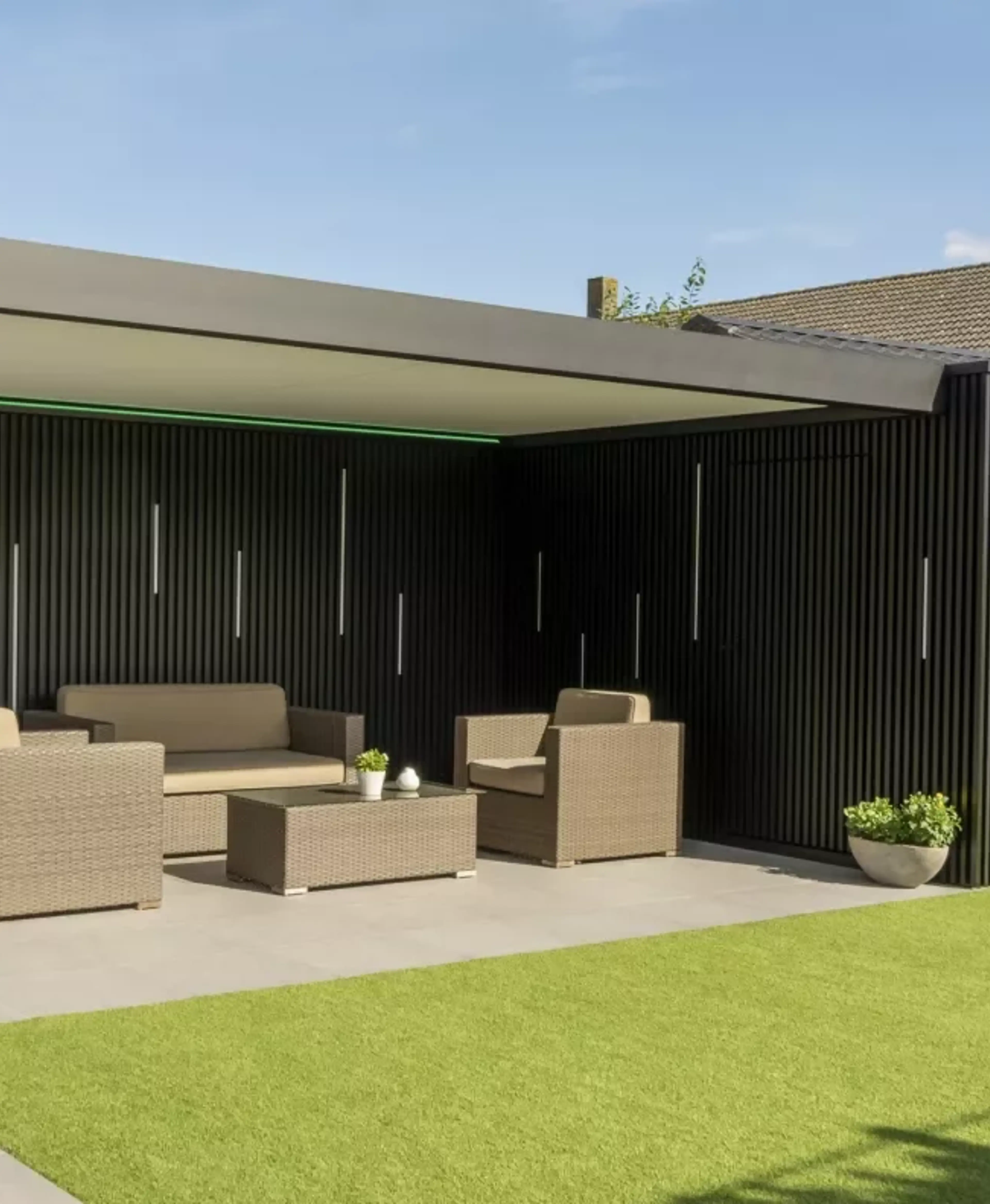 pergola set udefra